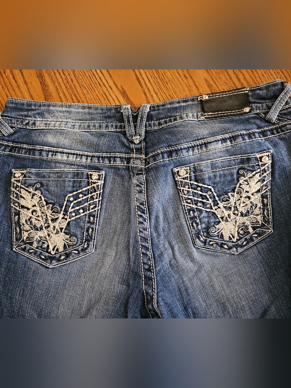 Vigoss Size 15/16 Women's 5he Chelsea Slim Boot Jeans